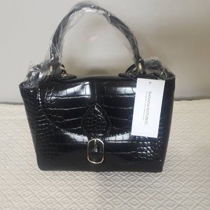 Banana Republic Croc Top-Handle Bag